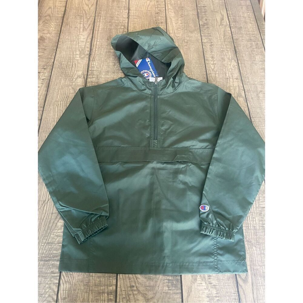 Champion youth windbreaker packable size LG 10/12 NWT